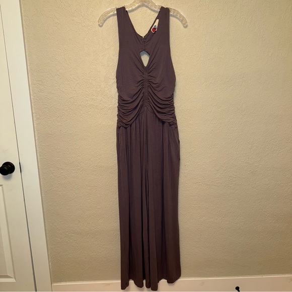 FREE PEOPLE BEACH Kit Open-Back One-Piece in Purple - Picture 3 of 7